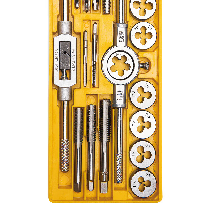 DL0028 Kézi Tap és Die készlet – menetvágó és menetmetsző eszköz, márka Effective