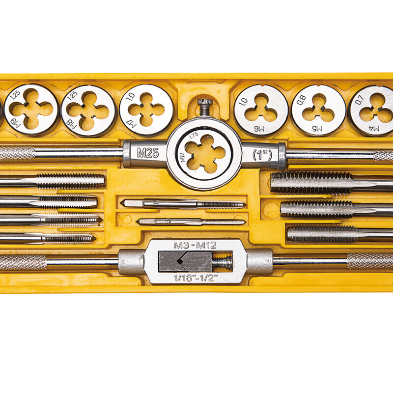 DL0028 Kézi Tap és Die készlet – menetvágó és menetmetsző eszköz, márka Effective