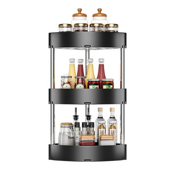 Konyhai sarokfalra szerelhető tároló — többszörös felhasználású, szénacél, modern egyszerű stílus, 2015 őszén debütált