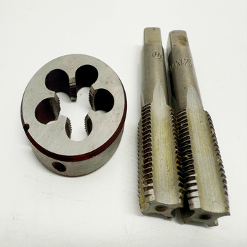 Sada závitovacích nástrojov zliatiny ocele, M8×1, M10×1.25, M12×1.5, M4×1.25, M16×1.5