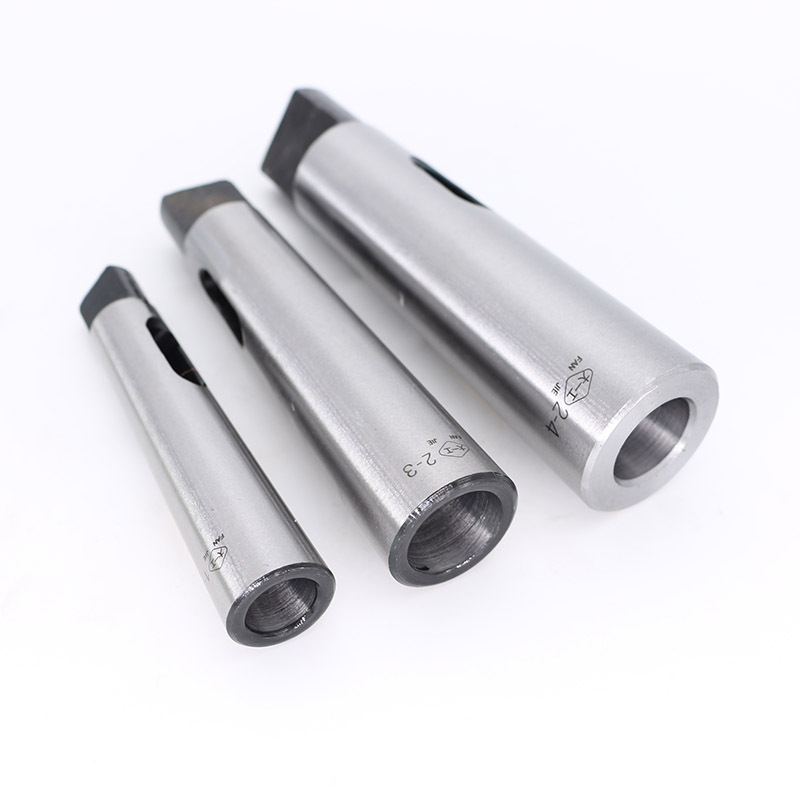 Fúróhüvelykészlet változó átmérőjű redukáló hüvelyekkel, síkhéjú fejű hüvely, kúpos tengely és köztes hüvelyek