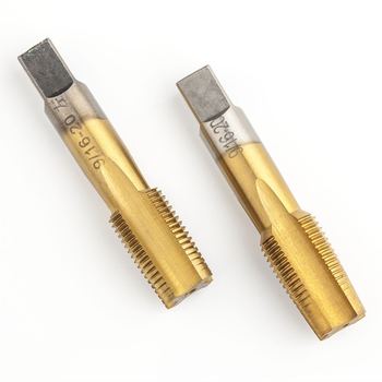 Thread tap za bicikl crank – Minghua, Pitch 0.35-3, Titanium plating, Minimalna narudžba: 1