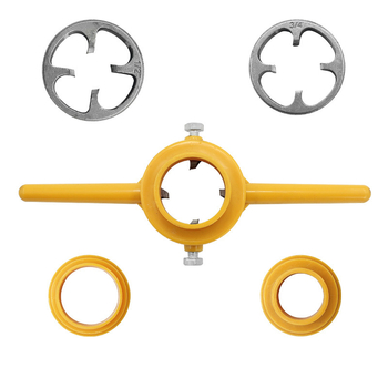 FURONGHUA Kézi 6–darabos PVC csövekhez konusz menetkészlet