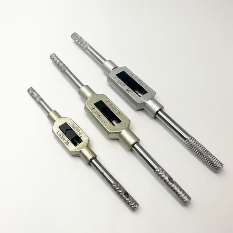 Kézi menetfúró kulcs, amerikai stílus, tartományok M1-M10, M3-M12, M13-M32, M18-M32