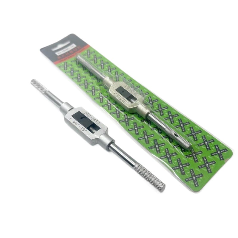 Kézi menetfúró kulcs, amerikai stílus, tartományok M1-M10, M3-M12, M13-M32, M18-M32