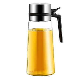 Αδιάβροχο γυάλινο δοχείο λαδιού για την κουζίνα, τροφική ποιότητα, μοντέρνος μινιμαλιστικός σχεδιασμός