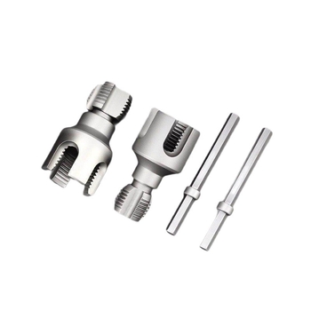 Ön-működtetésű PPR csőmenet-készlet — belső és külső menetek, integrált tap and die