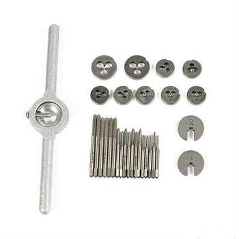 Tap and Die Set, 31 τεμάχια, HSS 6542, περιλαμβάνει τάπ γάντζο