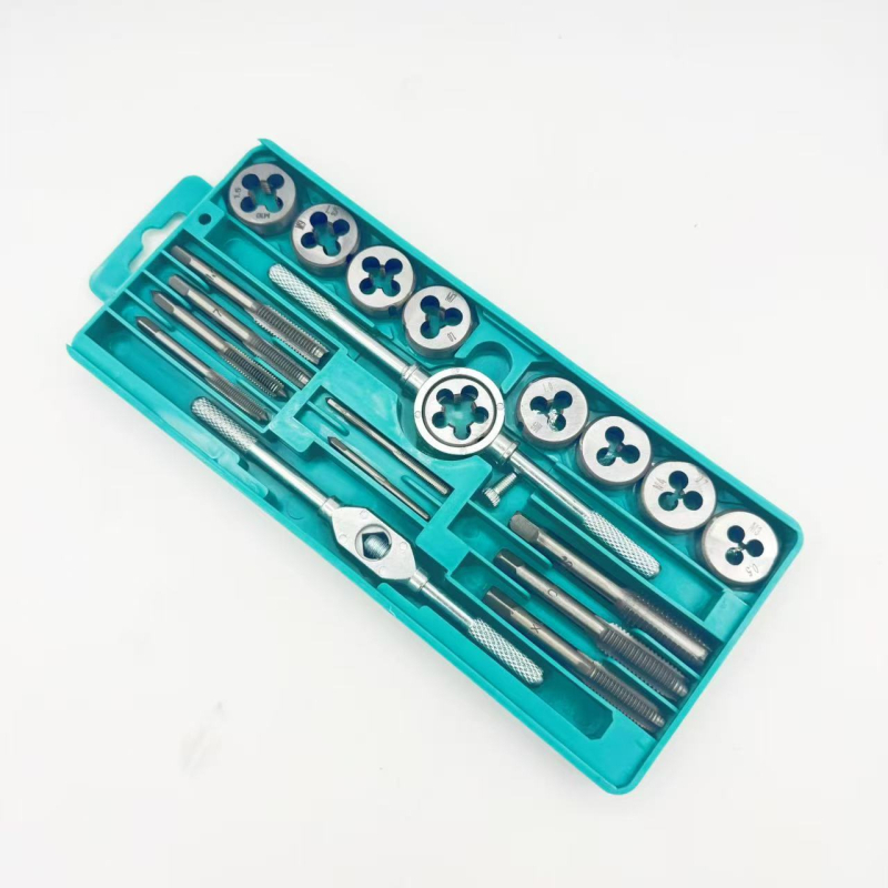 Σετ εργαλείων για κοπή από κράμα χάλυβα με χειροTap κλειδί και μετρικούς Tap