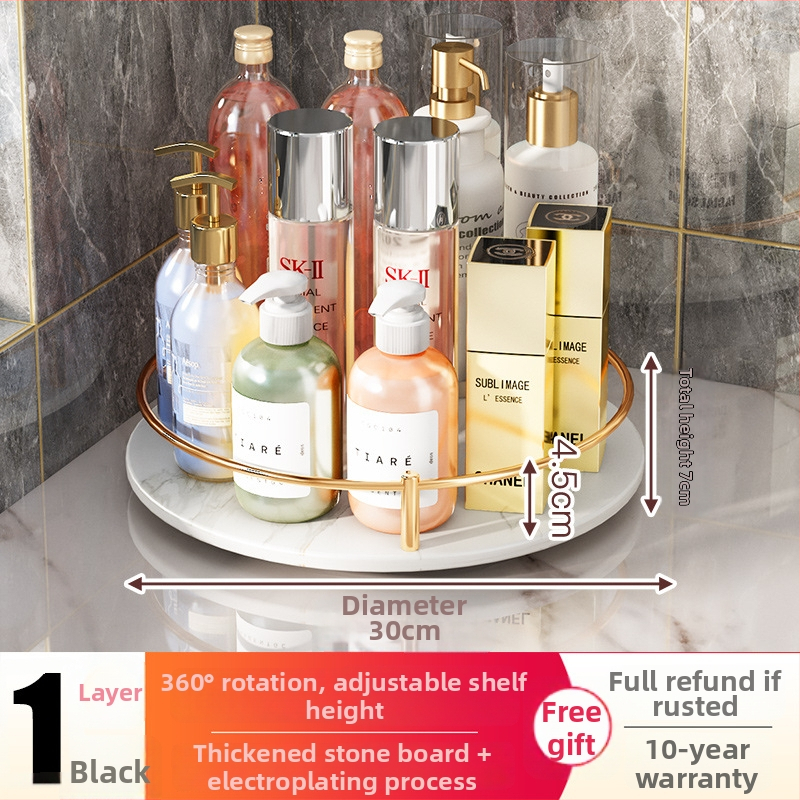 Xinbei otočný stojan na koreniny na kuchynský pult, z karbónovej ocele, na olej, soľ, omáčky a ocot