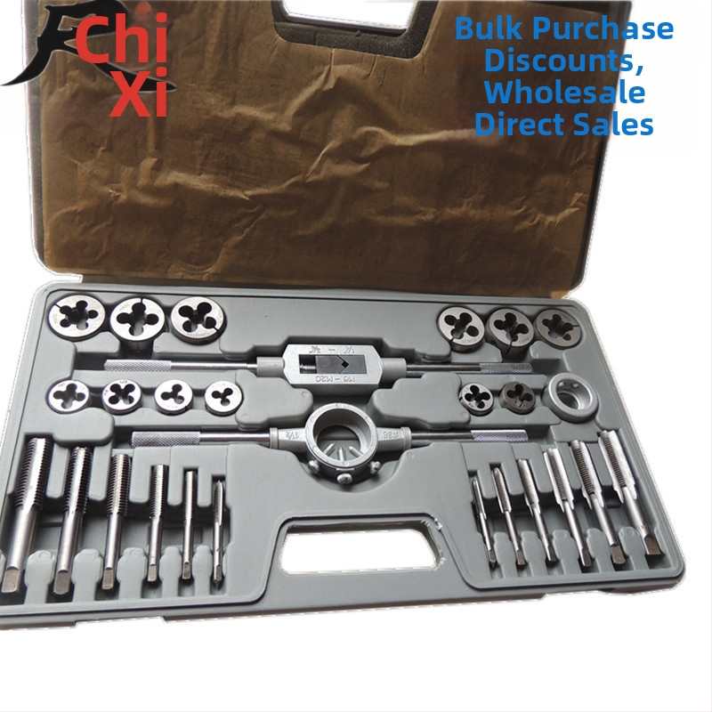 Chi Xi Μετρικό Tap and Die Set, 27 τεμάχια, Επισκευή σπειρώματος