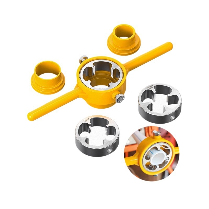 Vízcső menetkészlet, PPR műanyag csőhenger, kör alakú menetfej, kézi eszköz – Senxiang