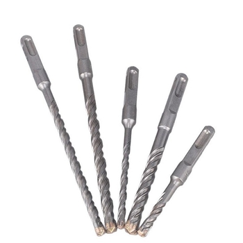 Kereszthám-fúrókalapács fúrófej négyszögletes tengellyel, testreszabható; alkalmas betonhoz és cement falakhoz és téglafalakhoz; anyag: 40Cr krómacél YG8 ötvözet