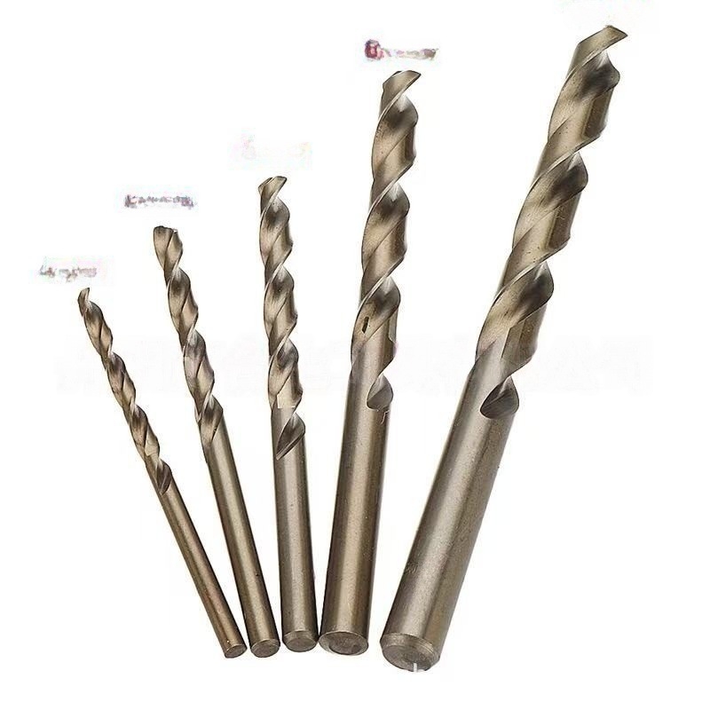 Kobaltno spiralno svrdlo s pravim trnom, 4-10 mm, nehrđajući čelik, visok sadržaj kobalta, visoka tvrdoća, Overlord svrdlo