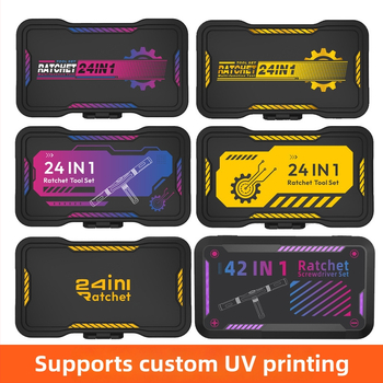 24-u-1 set odvijača s ráčnim mehanizmom, S2+CR-V, magnetski Philips bitovi, za kućnu upotrebu