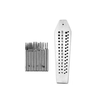 Unelte pentru reparat ceasuri – Mercury Wire Board, Tapping Board, Tap și Die, Miniature Tap Board Set (1 set; întreținere telecomunicații)