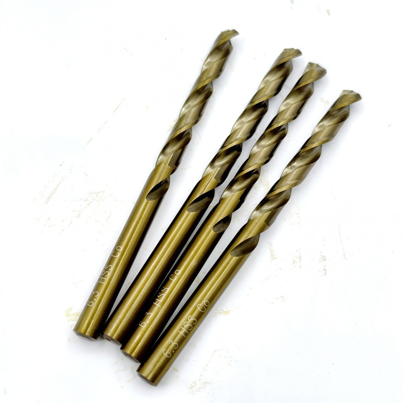 Kobaltotartalmú egyenes nyelű spirálfúró