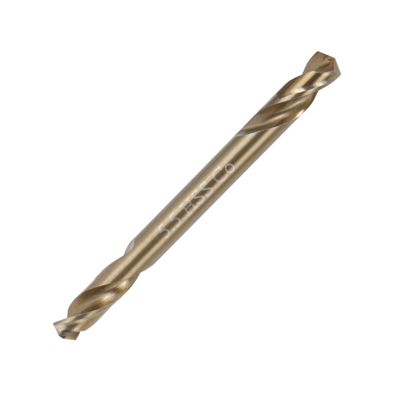 ONMAIWEI M35 κοβαλτικό HSS διπλής άκρης τρυπάνι με ίσιο άξονα και τριών γαντζωτών σφιγκτήρων για ανοξείδωτο χάλυβα