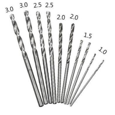 Ръчно въртящо се сверло с набор от 20 свредла и тризъбен патронник