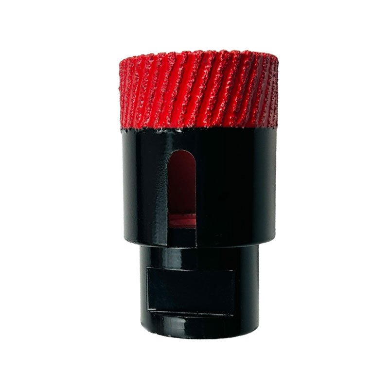 M14 brazed diamantna bušilica za otvaranje rupa sa uređenim rasporedom segmenata za mramor, pločice, staklo i granit