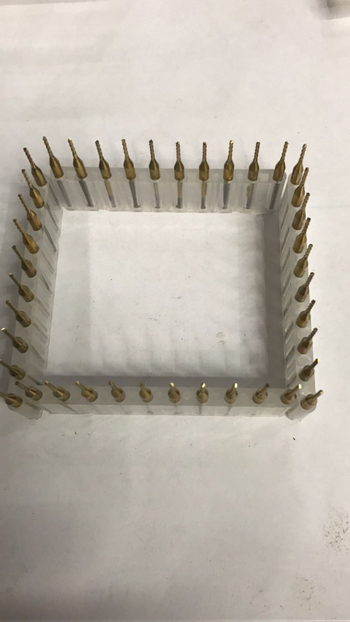 Ravna freza za PCB s titanijskim premazom, PCB freza, volfram čelik, Haochen