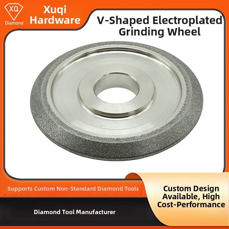 Diamantový elektroplátovaný brúsny kotúč na mramor a žulu – Model D125*32h*15t*72v sdc80, Hmotnosť 60 g, Pojivo: kovová zliatina