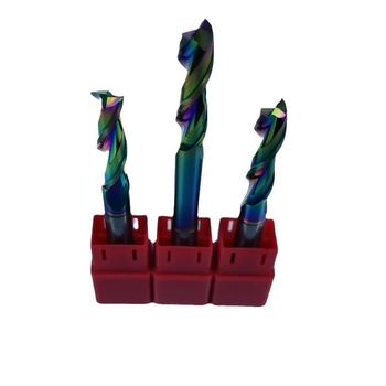 Jingliangqi фреза за CNC машини, едностранна фреза със покритие от волфрамова стомана за обработка на алуминий