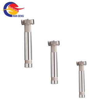 Freză de capăt din oțel wolfram, lamă zimțată, freză tip T, freză pentru canelare în T, pentru prelucrarea oțelurilor speciale, oțelului inoxidabil, turnătorie, cupru și aluminiu