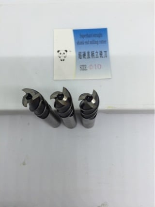 Panda konusos végfúró, HSS (gyorsacél), Valódi vágóél hossza 38 mm, Csúcs radiusz 10 mm, Vágóél hossza 38 mm