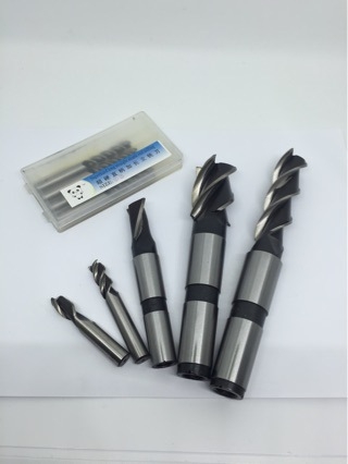 Panda konusos végfúró, HSS (gyorsacél), Valódi vágóél hossza 38 mm, Csúcs radiusz 10 mm, Vágóél hossza 38 mm