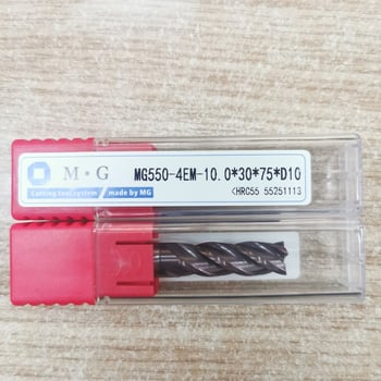 Mingguan CNC maró acélhoz, négyélű karbid maró, sík aljzatú, hosszított kivitel