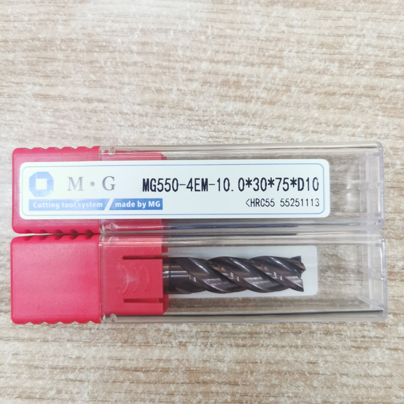 Mingguan CNC maró acélhoz, négyélű karbid maró, sík aljzatú, hosszított kivitel