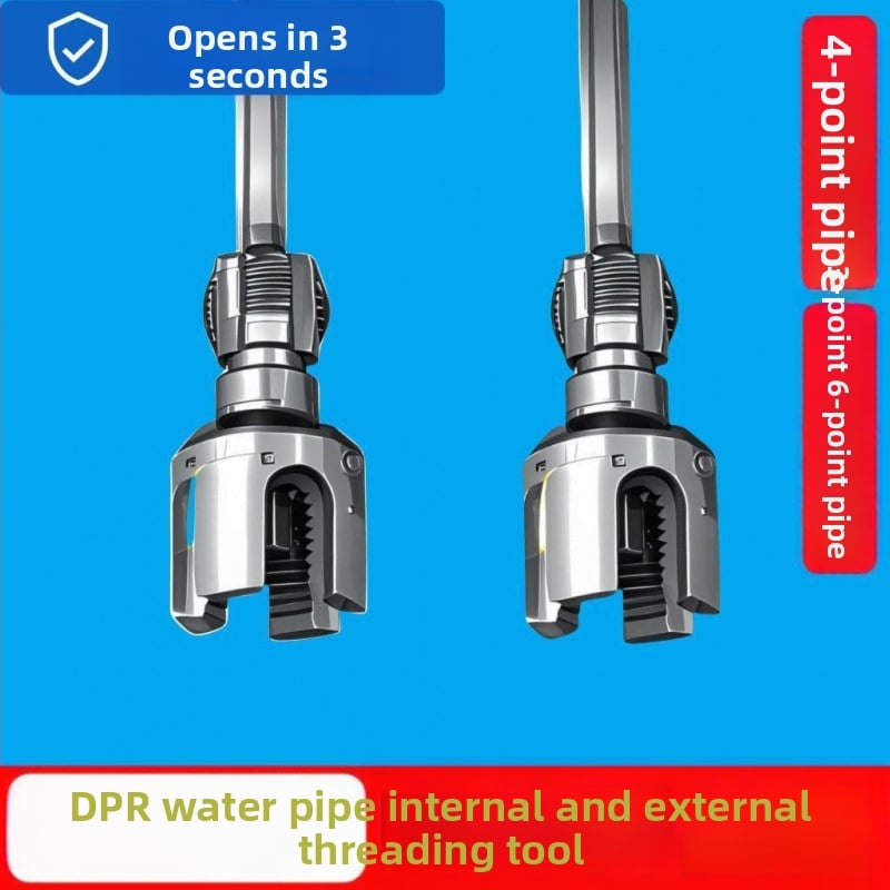 Integrated Internal/External Pipe Threading Tool for PPR Tubing – Thread Tapping Die