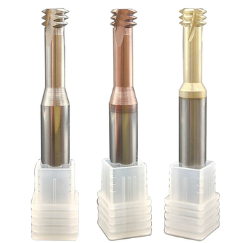 Prilagođena završna freza od visokokobaltne volframove čelika, otporna na temperaturu i udarce, UNC trozubna navojna freza, za glodalice i obradne centre