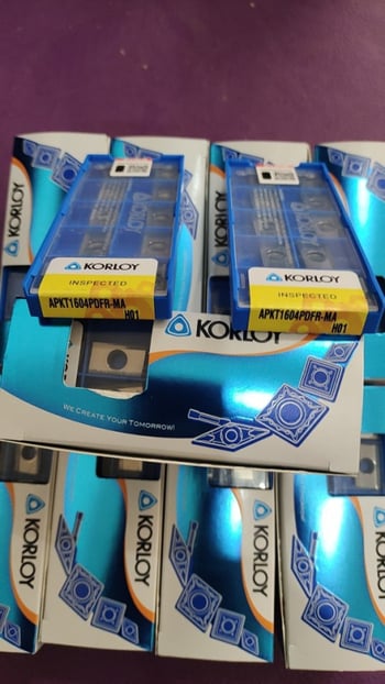 APKT1604-HA keményfém maróbetét alumínium- és rézmegmunkáláshoz, speciális keményötvözet