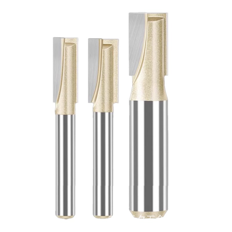 Freză de capăt Wanlian pentru lemn – design extins, dublu tăietor, canelare