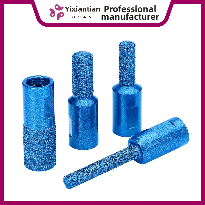 Fréza na mramorové pulty s drážkovanými švami z kvarcových kameňov, Brazingový proces, príslušenstvo k uhlovej brúske