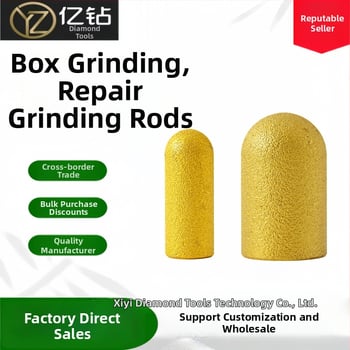 Διαμαντινός κύλινδρος λείανσης για πέτρες – συγκολλημένη κεφαλή λείανσης για γωνιακό τροχό, για επιφάνειες από quartz