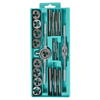 Set de instrumente pentru filetare cu șurubelniță, filetare manuală, burghiu și unelte de filetare