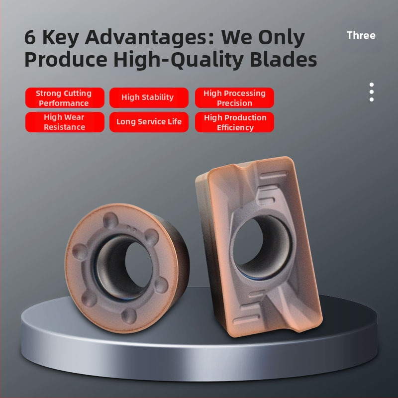 APMT1604 karbid CNC marófej, 1135, radiusz R0.8