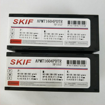 SKIF APMT1604 Karbidové CNC Frézovacie Vložky