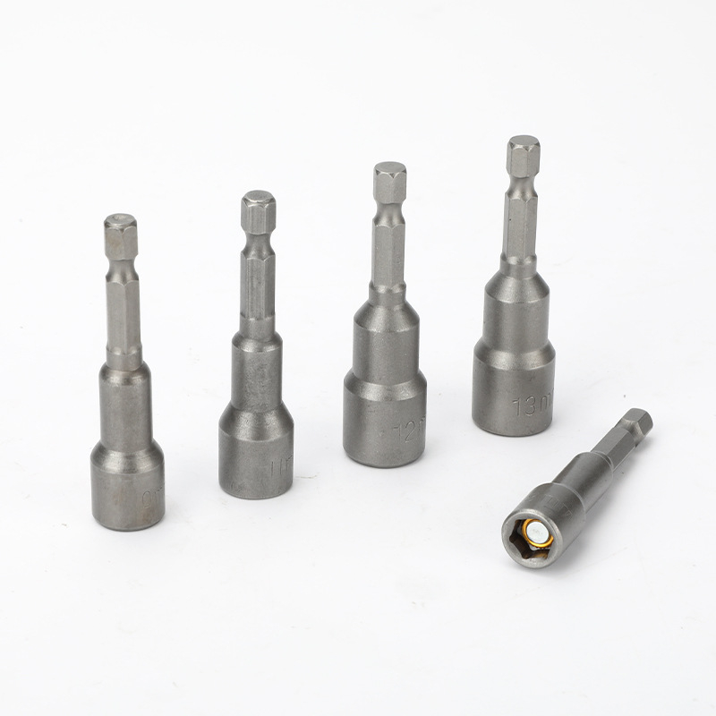 Set magnetic de biți hexagonali pentru șurubelniță electrică, Zhe Hong, material CR40