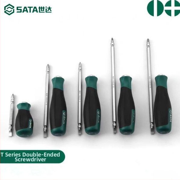 Star dvojstranný skrutkovač s Phillips a plochými hrotmi, S2 nástrojová oceľ, 0,3 kg, neizolovaný