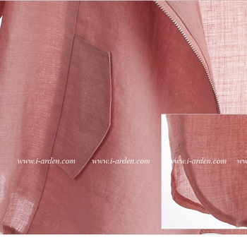 Palton de femei, croială Slim, amestec bumbac-poliester, model solid, mâneci 5/4, stil urban