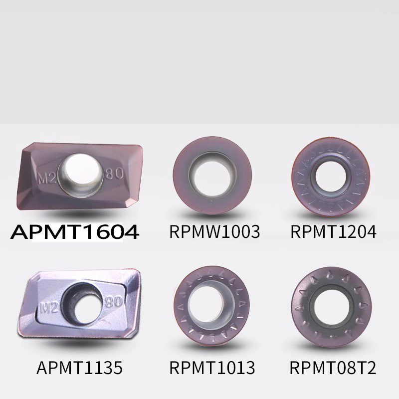 Mitsubishi APMT1135/1604 CNC frezne umetke od nehrđajućeg čelika, lukaste umetke R4/R/R6