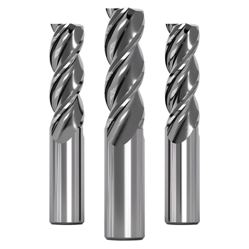 Endmill za aluminij s premazom volframovog čelika, tri oštrice, ravna strana, freza za aluminijske legure