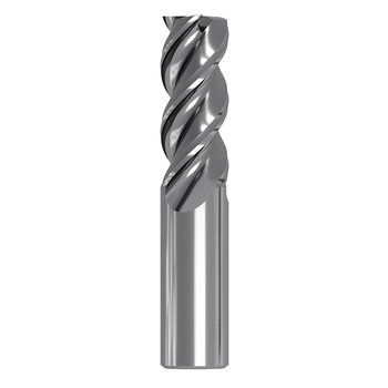 Endmill za aluminij s premazom volframovog čelika, tri oštrice, ravna strana, freza za aluminijske legure