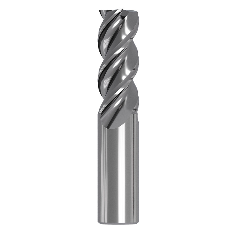 Endmill za aluminij s premazom volframovog čelika, tri oštrice, ravna strana, freza za aluminijske legure