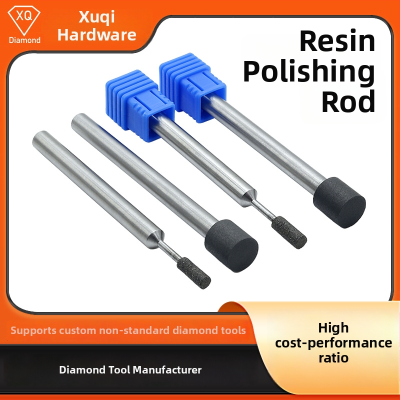 Diamantovo-pryskyřičný brúsny prút pre vnútorné otvory formy; Materiál: diamantová živica; Model: Resin Inner Hole Grinding Rod; Rozsah použitia: brúsenie vnútorných otvorov