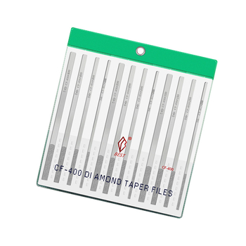 Gyémánt reszelő CF400, sík keresztmetszet, dupla minta, középfog, emery anyag